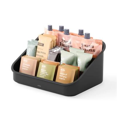 Bellwood Organizatör Siyah/Ceviz 29x20x17 cm