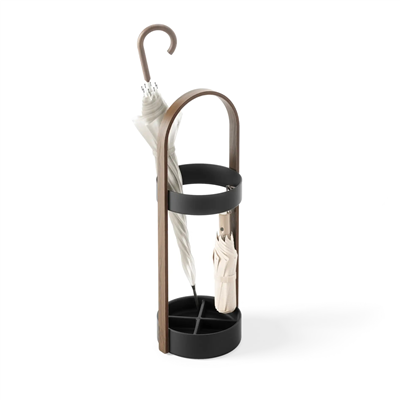 Bellwood Şemsiye Standı Siyah-Ceviz 68 cm