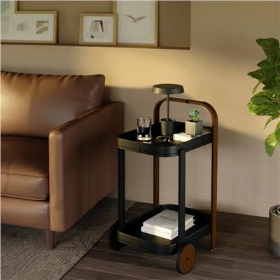 Bellwood Siyah Servis Arabası