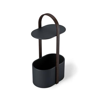 Belwood Siyah Yan Sehpa 30 x 28 x 72 cm