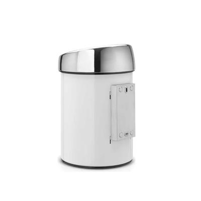 Beyaz Dokunmatık Çöp Kutusu