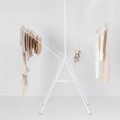 Beyaz Ekstra Askılıklı Çamaşır Kurutma Askısı 25 Metre