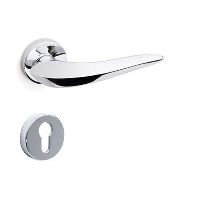 Bıanca Rozetli Kapı Kolu Takımı Krom Renk