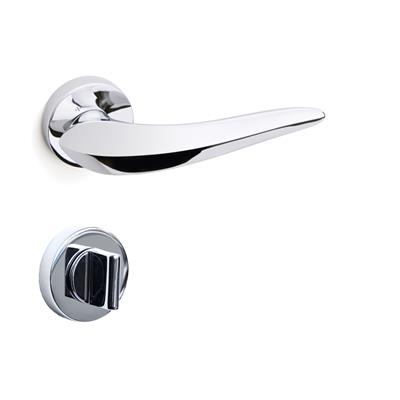 Bıanca Rozetli Kapı Kolu Takımı Krom Renk