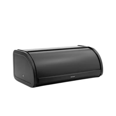 Black Yuvarlak Ekmek Kutusu