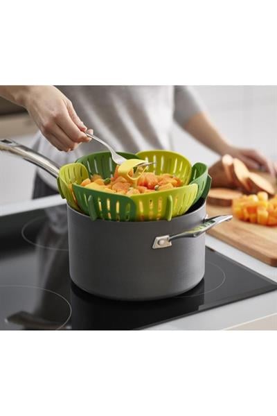 Bloom Katlanır Buharda Pişirme Sepeti