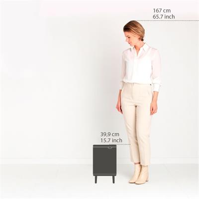 Bo Hi Ayaklı Çöp Kutusu 7 Lt