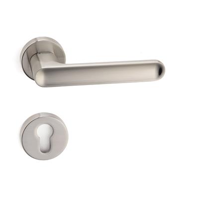 Bolıvar Rozetli Kapı Kolu Takımı Saten Renk