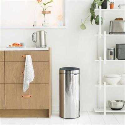 Brıllıant Steel New 30 Lt Dokunmatik Çöp Kutusu