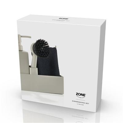 Bulaşık Yıkama Seti 4 Parça Bej