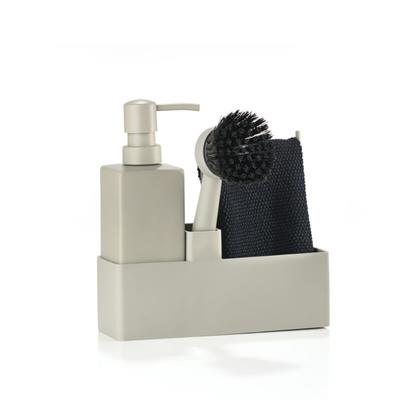 Bulaşık Yıkama Seti 4 Parça Bej