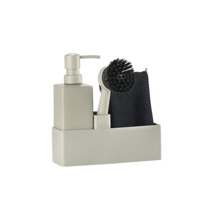 Bulaşık Yıkama Seti 4 Parça Bej