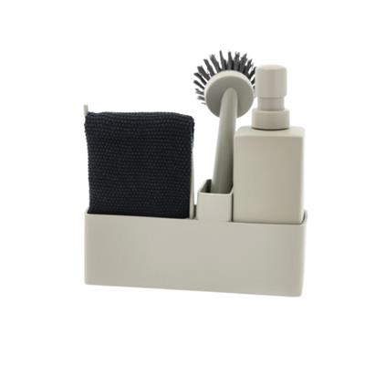 Bulaşık Yıkama Seti 4 Parça Bej