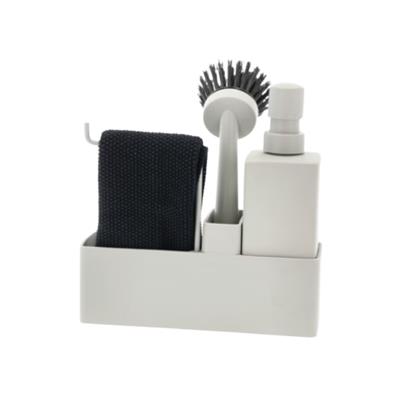 Bulaşık Yıkama Seti 4 Parça Sıcak Gri