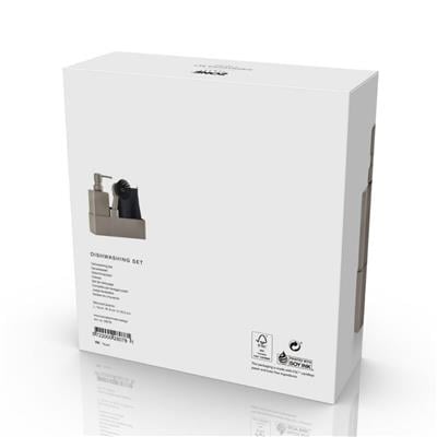 Bulaşık Yıkama Seti 4 Parça Taupe