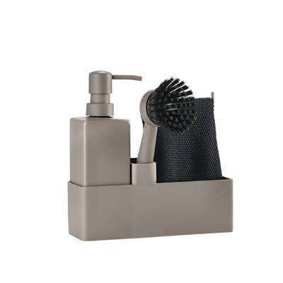 Bulaşık Yıkama Seti 4 Parça Taupe