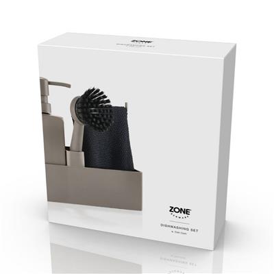 Bulaşık Yıkama Seti 4 Parça Taupe