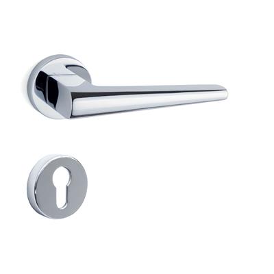 Butto Rozetli Kapı Kolu Takımı Krom Renk