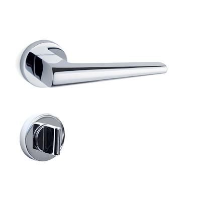 Butto Rozetli Kapı Kolu Takımı Krom Renk