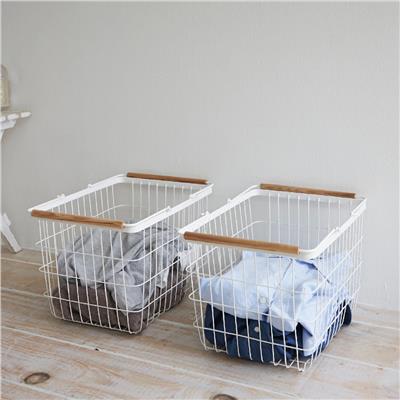 Çamaşır Sepeti Orta Boy Beyaz