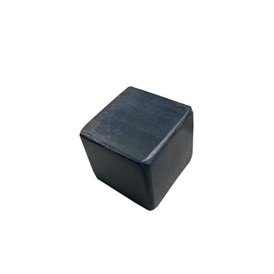 Siyah Düğme Kulp / Doğal Taş Çap 25 mm