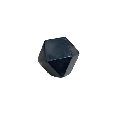 Siyah Düğme Kulp / Doğal Taş Çap 25 mm