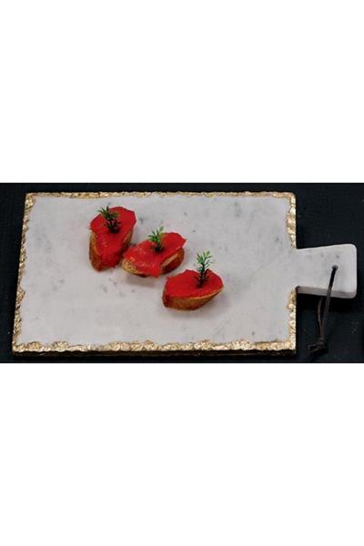 Carrara Dikdörtgen Tepsi (4X8X5Cm)