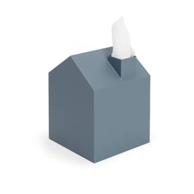 Casa Peçetelik Gri Mavi 17x13x13 cm