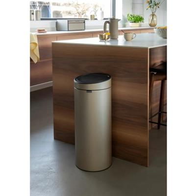 Champagne New Dokunmatik Çöp Kutusu 30l