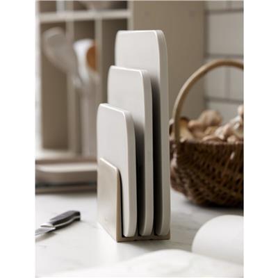 Choptima Kesme Tahtası Seti 3Lü  Bej