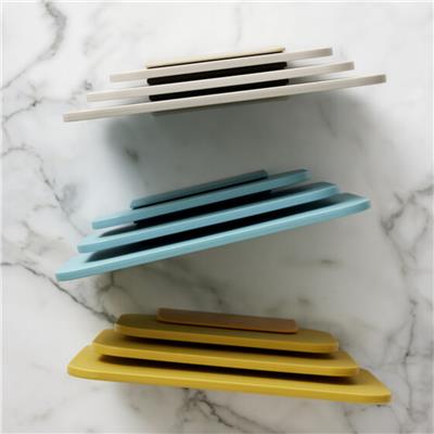 Choptima Kesme Tahtası Seti 3Lü Hardal Rengi