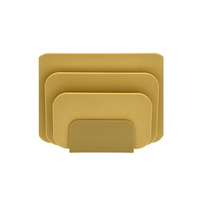 Choptima Kesme Tahtası Seti 3Lü Hardal Rengi