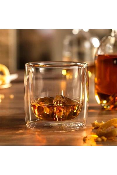 Çift Camlı/Cidarlı 266 Ml 2Li Bardağı Seti 215