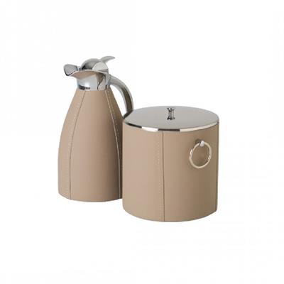 Çift Cidarlı Termos Taupe (1,5 L)