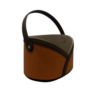 Çift Renkli Saplı Kutu Terracotta 30X20