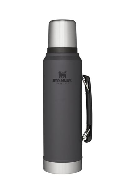 Stanley Klasik Vakumlu Paslanmaz Çelik Termos 1 LT - Antrasit