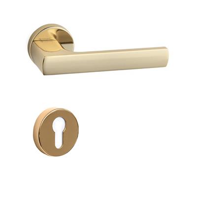 Domıno Rozetli Kapı Kolu Takımı Altın Renk