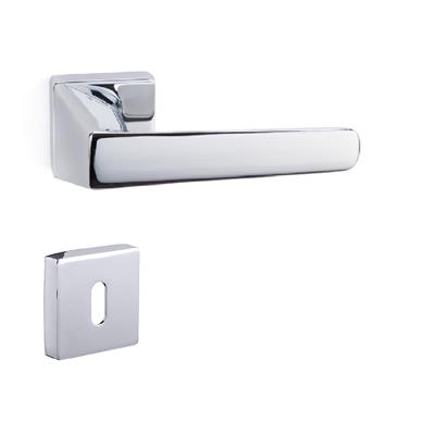 Concordıa Rozetli Kapı Kolu Takımı Krom Renk