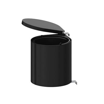 Çöp Kovası Otomatik Kapak 10 Litre Siyah Renk