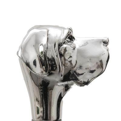 Silver Labrador Lüks Ayakkabı Çekeceği H: 50 cm