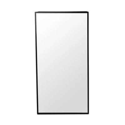 Cubiko Duvar Ve Depolama Aynası Siyah Renk 62x30,5 cm