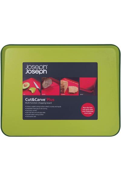Cut&Carve Plus Büyük Kesme Tahtası - Yeşil