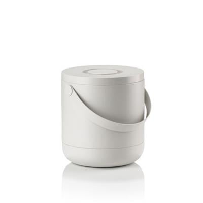 Dairesel Atık Çöp Kutusu 15 L Sıcak Gri