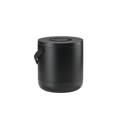 Dairesel Atık Çöp Kutusu 15 L Siyah