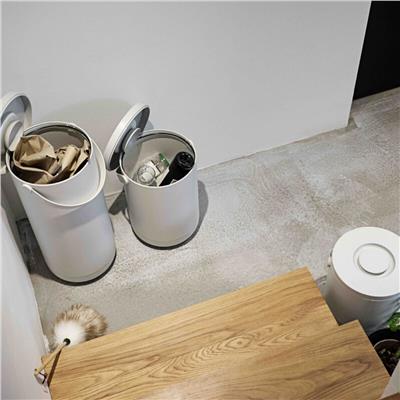 Dairesel Atık Çöp Kutusu 22 L Sıcak Gri