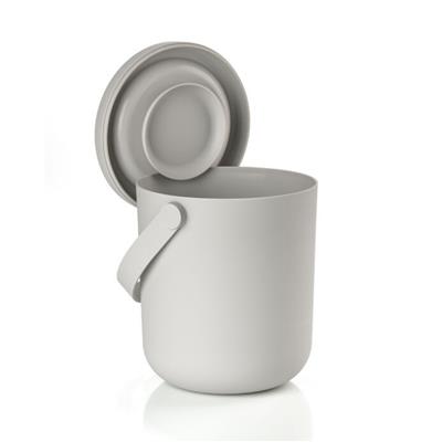 Dairesel Atık Çöp Kutusu 3 L Sıcak Gri