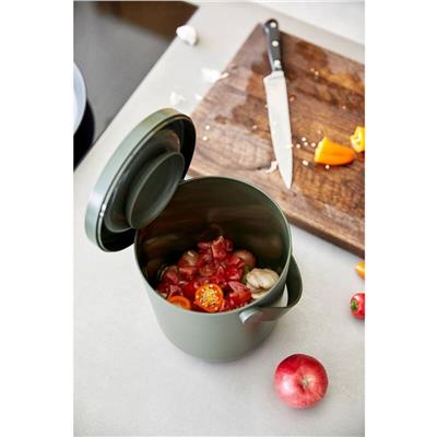 Dairesel Atık Çöp Kutusu 3 L Siyah