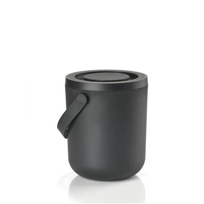 Dairesel Atık Çöp Kutusu 3 L Siyah