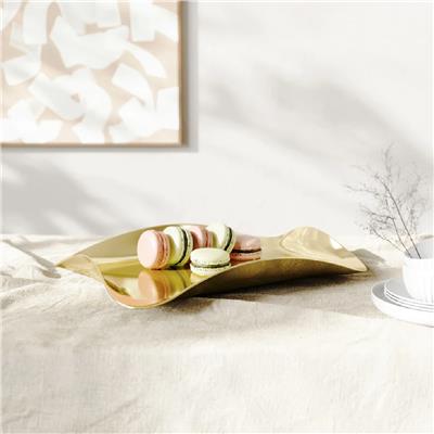 Dalga Tepsisi Gold Renk