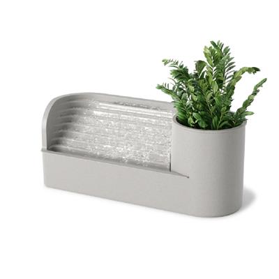 Stream Dere Su Çeşmesi Gri 32 x 11 x 14 cm